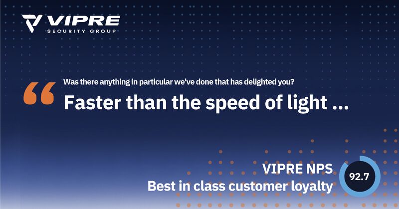 VIPRE product screenshot